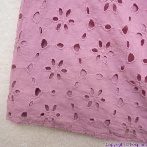 Eloquii Eyelet Tie Front Maxi‎ Dress, 22 - Picture 11 of 16